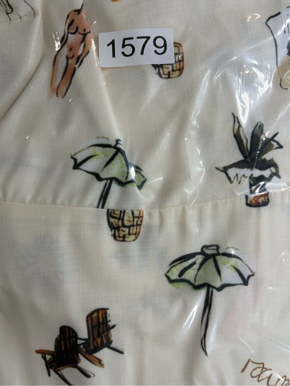 NEW Commense Tropical Print Knotted Maxi Dress (M) - Picture 12 of 12